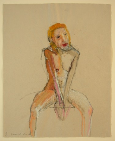 O.T.  Pastell - Tusche  47 x38 cm